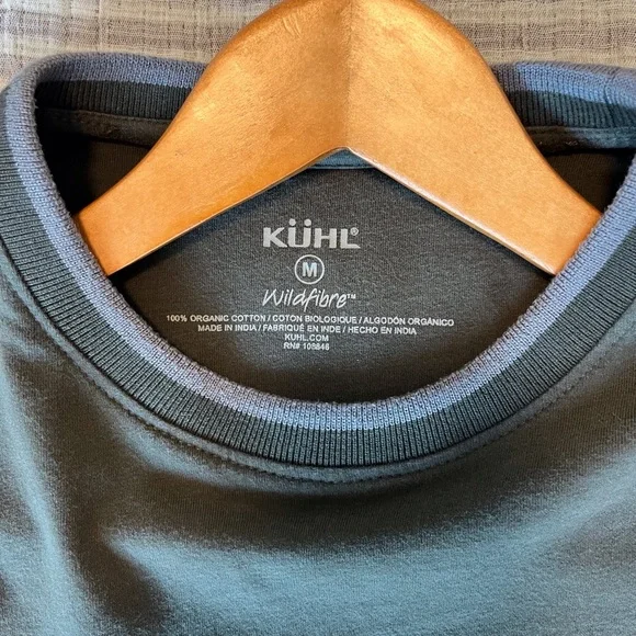 Kuhl Men's Olive Green Long Sleeve Tee - Picture 4 of 6